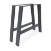 A-frame metal table legs, anthracite